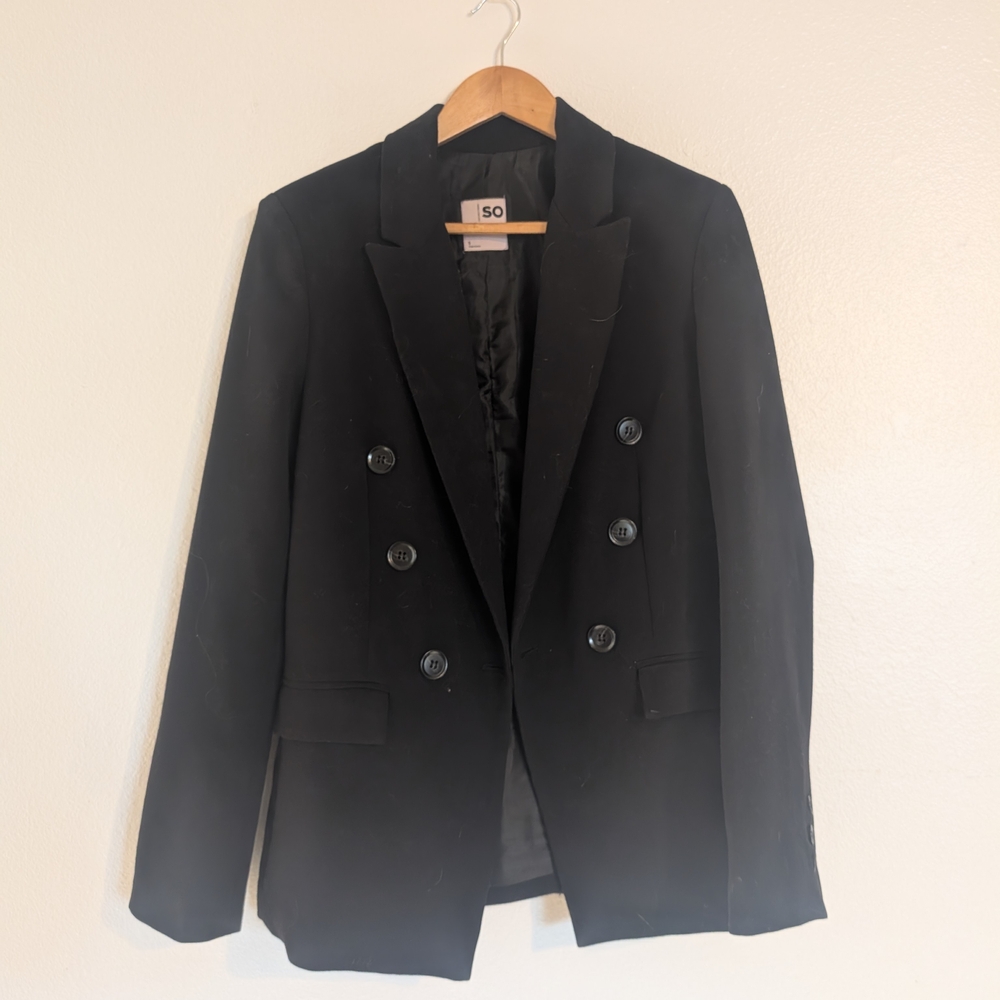 SO Classic Black Blazer
